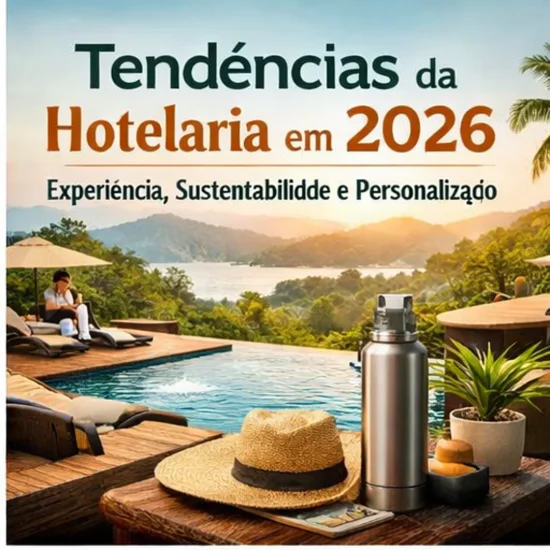 Tend&ecirc;ncias da Hotelaria em 2026: Experi&ecirc;ncia, Sustentabilidade e Personaliza&ccedil;&atilde;o