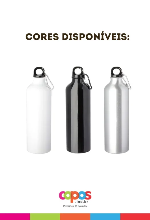 Garrafa Alum&iacute;nio